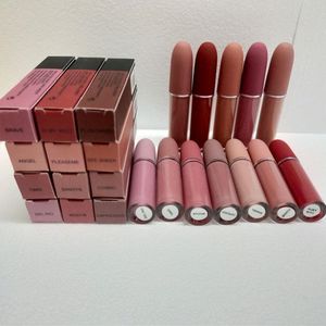 2021 Brand makeup Lip Gloss matte Lipstick Lip Gloss 12 colors Makeup Luster Retro Lipsticks Frost Sexy Matte Lipsticks