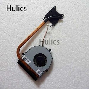 Cuscinetti di raffreddamento per laptop Hulics Dissipatore di calore Ventola di raffreddamento della CPU per 15-G 15-h 15-R 15Z-G000 250 G3 255 15-G000 753895-001 753894-0011