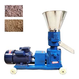 Máquina de pellets de alimentação 60-150kg/hora alimentação animal/madeira/máquina de pellets de combustível 220 v/380 v máquinas de moinho de pellets de alimentação animal
