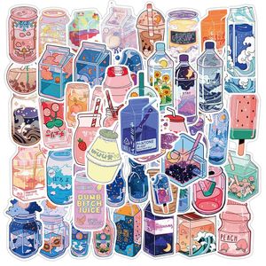 10/30/50PCS INS Style Cute Drink Cartoon Stickers Laptop Guitar Luggage Fridge Waterproof Graffiti Sticker Decal Kid Classic Toy Car