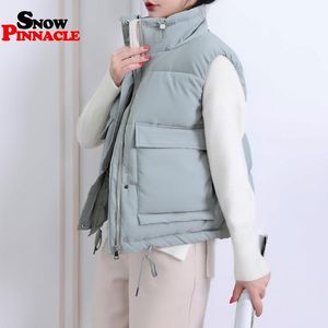 Outono inverno mulheres colete casaco casual acolchoado quente wasitcoat sem mangas para as mulheres 210524