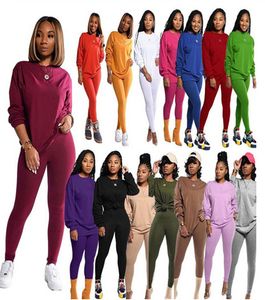 women's designer tracksuits fashion sexy autumn and winter solid color long sleeve pants sportswear