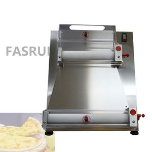 Fullautomatisk pizza deg gör tillverkare sheeter maskin 15 tums bord topp kommersiell pizza maker