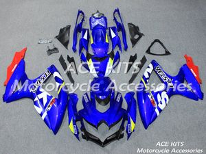 Ace Kit 100% ABS Fairing Motorcykel Fairings för Suzuki GSXR 600 750 K8 2008 2009 2010 år En mängd färg nr.156v1
