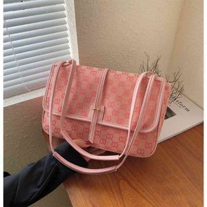 Design advanced sense women's new simple shoulder bag versatile Handbags