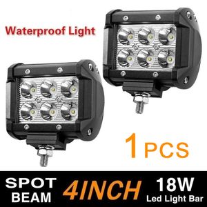 4inch 18w led working light used for vehicle offroad vehicle motorcycle indicator light lighting dhl ups free new arrive