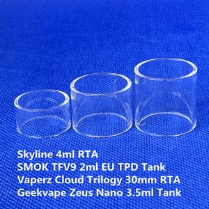 TFV9 2ml EU TPD bag Zeus Nano 3.5ml Skyline 4ml Trilogy 30mm 5ml Normal glass tube