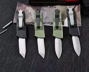 Мини -карманный складной складной нож боевой динозавр Troon Double Action Tanto D2, промытый камень, промытый автотфу