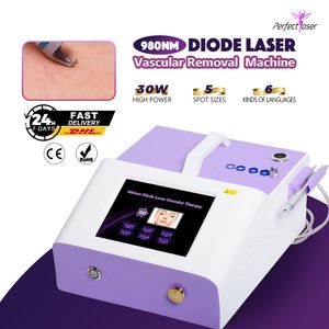 Wholesale video spiders resale online - Hot products ce approval nm diode laser vascular spider vein laser w machine infrared guidance available ice compress hammer video manual