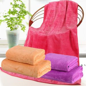 80*180 Large Bath Towel Soft Microfiber Water Absorbent Quick-drying Thickening Adult Beauty Salon Towels RRA11760
