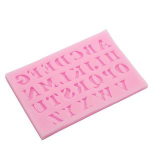 Kuchenwerkzeuge Großhandel - Verkauf 26 englische Buchstaben Form Fondant 3D Silikonform Zuckerhandwerk Backformen