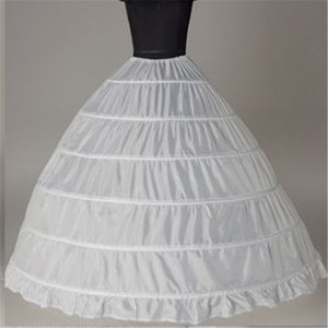 6 Hoop Petticoat for Ball Gown Underwear Crinoline Wedding Accessories Quinceanera Dress Underskirt Free Shipping