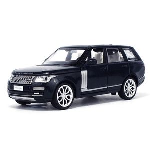 1:34 SUV TOY車モデル合金プルバック子供のおもちゃ本物のライセンスコレクションギフトシミュレーションオフロード車キッズボーイ