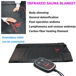 newest higherdoes sweat and glow slimming infra red fir sauna blanket to boost metabolism burn calories home use