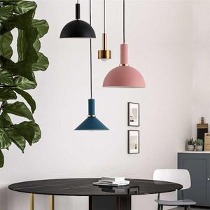 Pendelleuchten Nordic Loft Einfache Lichter E27 LED Moderne Kreative Hängelampe Design DIY für Schlafzimmer Wohnzimmer Küche Restaurant