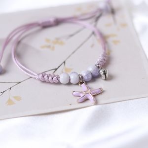 Shell Starfish Bransoletki Pleciony Regulowany Lina Łańcucha Bransoletka Anklet Nadgarstek Ręcznie Handmade Plaża Biżuteria