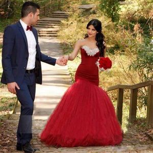 2020 simple red mermaid formal cheap prom dresses party wear evening dresses evening gowns robes de mariée