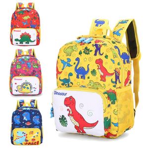 Neue Kindergarten Cartoon Schultasche Antilost Kinder Rucksack niedlichen Dinosaurier Druck Kinder Schultasche Jungen Mädchen große Kapazität Rucksack