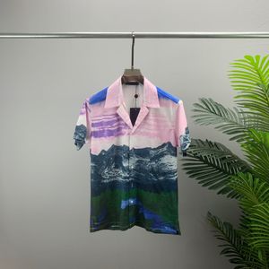 2022 girocollo da uomo Plus Tees Polo con stampa e ricamo in cotone, replica al 100% delle t-shirt di taglia europea wkj