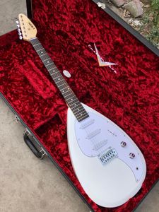 VOX MARK III V MK3 Rodzaj łzy Gitara elektryczna 3s białe pojedyncze przetworniki Chrome Hardware Chiny Gitara