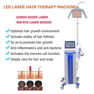 Nyaste 650nm diode laser hår tillväxt maskin skönhet håravfall behandling hår regrowth laser skönhetsmaskiner
