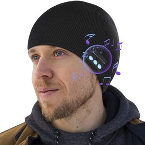 Bluetooth-сотовый телефон наушники 5.0 Беспроводная музыка Beanie с динамиками Идея подарки для мужчин и женщин