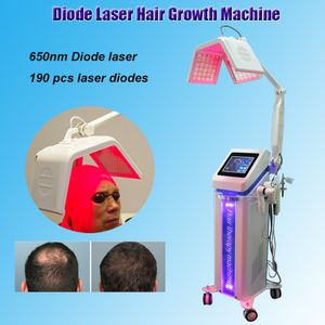 Yeni 650 nm diyot lazer saç büyüme makinesi güzellik saç dökülmesi tedavisi saç büyütme lazer güzellik makineleri ücretsiz kargo
