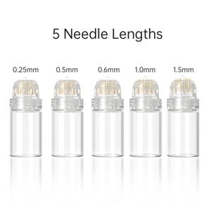 New Version Hydra Needle 20 pins Titanium Micro Needle Derma Roller Needle-free Mesotherapy Skin Care Rejuvenation Whitening Anti Wrinkle