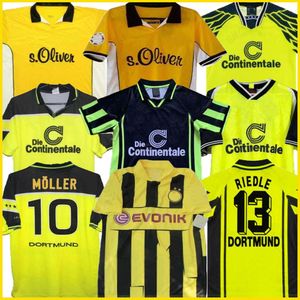 98 99レトロ01 02サッカージャージ00 02クラシックフットボールシャツLewandowski Rosicky Bobic Koller 95 96 97 94 95 12 13 Reus Dortmund