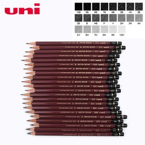 6 Pz / lotto Mitsubishi Uni HI-UNI 22C Matita da disegno più avanzata 22 Tipo di durezza Matite standard Materiale scolastico per ufficio 201214