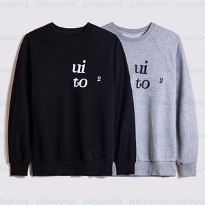 Frühling Winter Mode Hoodies Herren High Street Sweatshirts Mann Frau Top Qualität Schwarz Grau Pullover Größe Asiatische Größe S-2XL