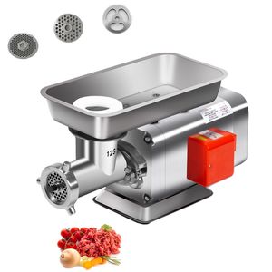 New 1100W maximum power electric meat grinder household stainless steel sausage stuffing machine meat grinder food processor