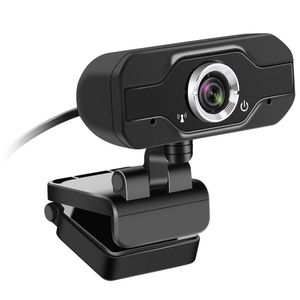 Nya HD-webbkamera Inbyggda Dual Mics Smart 1080p Web Camera USB Pro Stream för skrivbordsbärbara datorer PC-spelkamera för OS