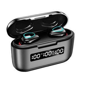 G40 Bluetooth Earbuds TWS sem fio fone de ouvido Gaming 9D HD toque Contorl 5.1 Esporte Headset Noise Cancel Phones Auscultadores para Smart