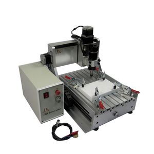 CNC 3020彫刻切断機関ミニ加工機械CNCルーター彫刻カッター3020Z 1500W木工用ミリング用の1500Wスピンドル3軸4軸