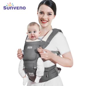 SunVeno Baby Carrier Эргономичное младенческое сиденье-сиденье для сиденья кенгуру Слинг передний вид на рюкзак рюкзак для носителя Детская туристическая деятельность LJ200915