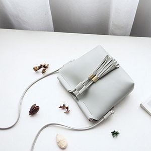 Hot Sale Adds-Kvinnors Handväskor PU PU Läderväska Kvinnlig Mode Tassel Messenger Mini Mobile Plånbok