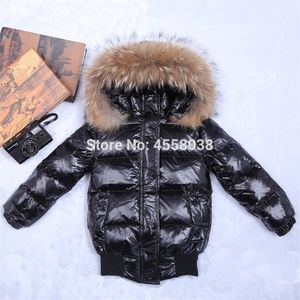 12M-8Y Children's down jacket snow wear jacket for girls Infant baby boy outerwear babys jackets Hooded kids winter coats LJ201017