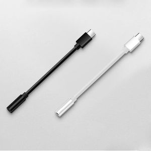 Tipo-c para 3.5mm aux cabo adaptador jack fone de ouvido áudio de 3,5 milímetros fone adaptador Para Xiaomi