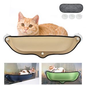 Hanging Sunny Window Mount Hammock Chair Cat Pet Bed Shelf Seat Bed Warm Ferret Cage 201111