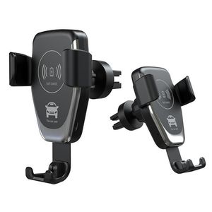 Ładowarka bezprzewodowa Qi Car Charger Car Mount Air Vent Phone Holder 10W Ładowanie dla iPhone XS Max XR X 8 Plus Samsung S10