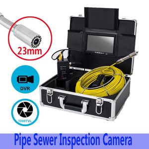 7inch Sewer Train Pipeline Inspectie Videocamera met DVR functie mm mm mm Lens gebruikt voor ondergrondse pijpinspectie