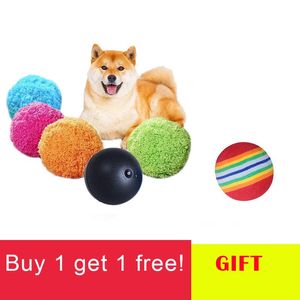 Hundleksaker Chews Pet Toy Lush Ball Magic Roller Balls Plus Clean i funktion Automatiskt Vakuum