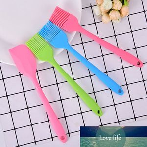 2 pcs Silicone Silicone Baking Bakeware Cook Cook Pastelaria Creme De Petróleo BBQ Tools Resistente ao Calor Longa Punho Basting Brush