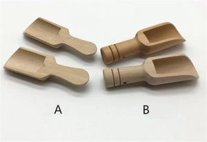 Garten, Zuhause, Kaffee, Tee, Mini-Zuckerlöffel, Bar, Esszimmer, Holzlöffel mit rundem Griff, Teelöffel, kleine Salzschaufel, Milchpulverschaufeln, Holzgewürzlöffel