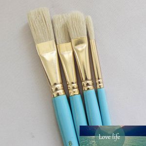 Wholesale drawing paint brushes for sale - Group buy 4Pcs Wooden Handle Artist Paint Brush Drawing Brushes Aluminum Tube Bristles Hair Drawing Art Supplie Oil Painting Brushes