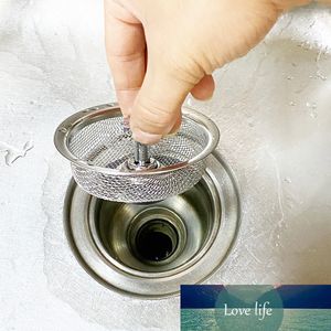 1Pcs Kitchen Sewer Filter Portable Silver 304 Stainless Steel for Household Floor Drain Sewer Filter Kitchen Accessoriess