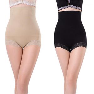 Wholesale-corpo shapers sem costura mulheres breves brevemente treinador de cintura alto controle barriga shapewear calças shorts1