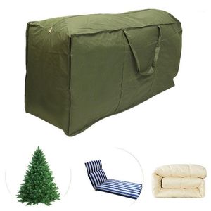 Borse di stoccaggio Borsa extra large cuscino in poliestere impermeabile / albero di Natale sacchetto della biancheria da letto