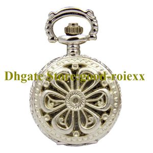 Orologio da taschino da uomo da donna di medie dimensioni, regalo casual, collana, accessori, catena da maglione, da donna, da appendere, orologi sportivi al quarzo a specchio AA00155